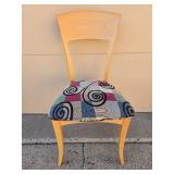 Round Dining Table with 6 Chairs and Extension Leaf