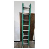 Keller Medium Duty 16 ft Fiberglass Extension Ladder