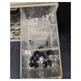Assorted Hardware Drawer Storage Unit with Various Fasteners and Components