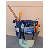 Comprehensive Bucket Tool Set with Painting Accessories