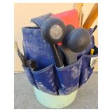 Comprehensive Bucket Tool Set with Painting Accessories