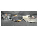 Collection of BBQ Tools and Thanksgiving Decor Items