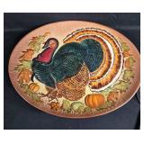 Collection of BBQ Tools and Thanksgiving Decor Items