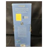 Mixed Lot: Water Filter, LED Bulbs, Cribbage Game, and Glassware Set