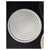 Collection of Kitchen Essentials: Tupperware, Woven Basket and Mat