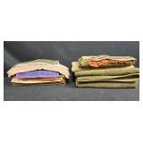 Set of Mixed Color Towels