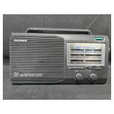 Sony ICF-34 AM/FM/TV/Weather 4-Band Radio