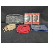 Set of Sports Gear Including Protective Pads and Accessories