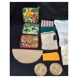 Collection of Decorative Kitchen and Dining Linens