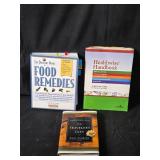 Collection of Books Including Health, Religion, and Fiction