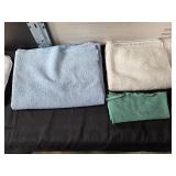 Collection of Assorted Cleaning Towels with Storage Box