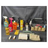 Craftsman Organizer with Car Cleaning Supplies Set