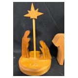 Holiday Decor Collection Including Nutcracker Figures and Festive Accessories