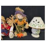 Holiday Decor Collection Including Nutcracker Figures and Festive Accessories
