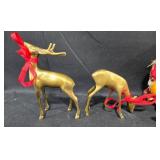 Holiday Decor Collection Including Nutcracker Figures and Festive Accessories