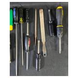 Collection of Hand Tools and Saws Including Stanley FatMax