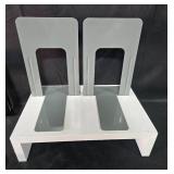 Assorted Office and Craft Supplies Collection Inc Book Ends & Cookie Cutters