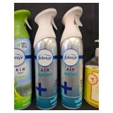 Collection of Household Cleaning and Air Freshening Products - quantities unverified