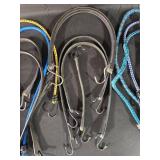 Collection of 22 Mixed Bungee Cords with Hooks