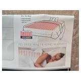 Electric Heated Mattress Pad with Dual Control for King Size