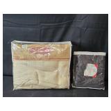 Set of 2 New Cumberland Cotton Bed Blankets