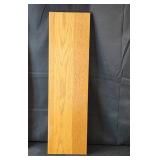 Sewing Measuring Board and Oak Veneer Wood Panel with Jute Twine Pieces