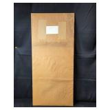 Sewing Measuring Board and Oak Veneer Wood Panel with Jute Twine Pieces