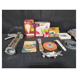 Assorted DIY Home Improvement Tools and Supplies Collection