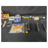 Assorted DIY Home Improvement Tools and Supplies Collection