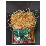 Assorted Christmas Gift Bags, Tags, and Decorative Items