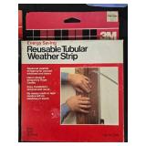 Assorted Home Improvement Supplies - Caulk, Weatherstrips, Hooks, and More