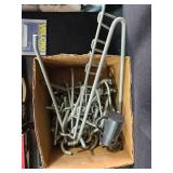 Assorted Home Improvement Supplies - Caulk, Weatherstrips, Hooks, and More