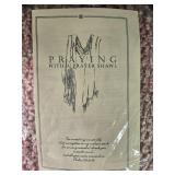 Collection of Fabric and Textile Items Including Prayer Shawl, Neck Roll, Throws & More!