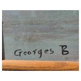 Framed Print of Eiffel Tower by Georges B