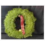 Lot of Holiday Decor: Christmas Wreaths and Pine Tree