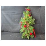 Lot of Holiday Decor: Christmas Wreaths and Pine Tree