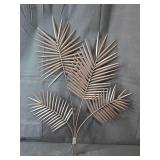 Decorative Wall Art Set with Butterfly, Palm Leaves, and Eiffel Tower