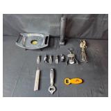 Collection of Brookstone Barware and Kitchen Gadgets