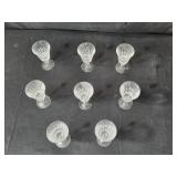 Collection of Crystal Wine and Champagne Glasses