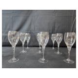 Set of Assorted Glassware Including Wine, Beer, and Cocktail Glasses
