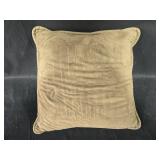 Set of 6 Velvet Throw Pillows in Various Earth Tones