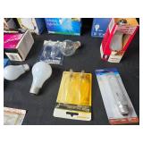 Collection of Various Light Bulbs Including Philips and GE