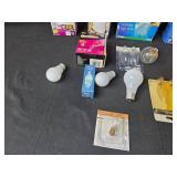 Collection of Various Light Bulbs Including Philips and GE