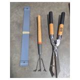 Set of Gardening Tools with Fireplace Tool Set Included