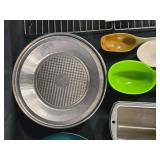 Assorted Kitchenware Collection with Pans, Utensils, and Bakeware