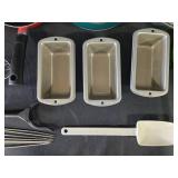 Assorted Kitchenware Collection with Pans, Utensils, and Bakeware