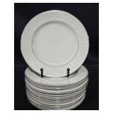 Grace Fine China "Concerto" Dinnerware Set - stands not included
