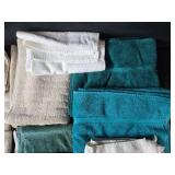 Collection of Assorted Bath Towels in Various Colors