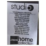 Set of King Size Decorative Pillows with Covers