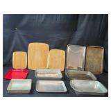 Assorted Baking and Cutting Board Set